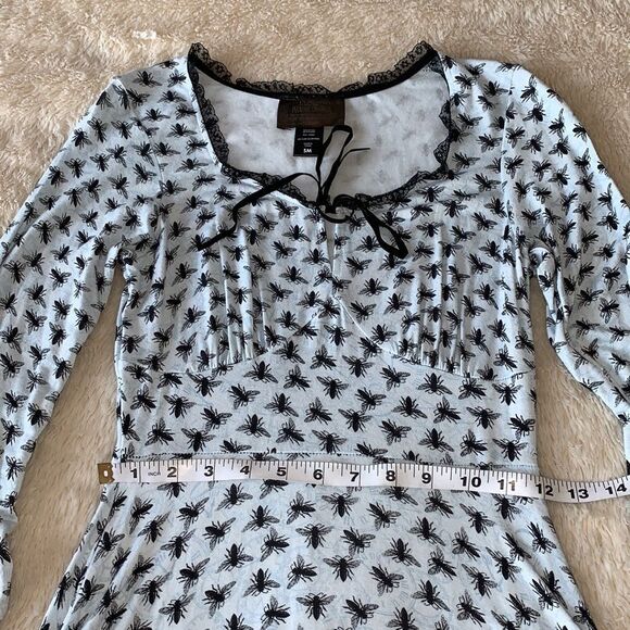 Hot Topic dress blue size small - Picture 9 of 16